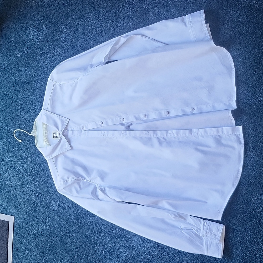 Anne Klein Classic White Work Shirt